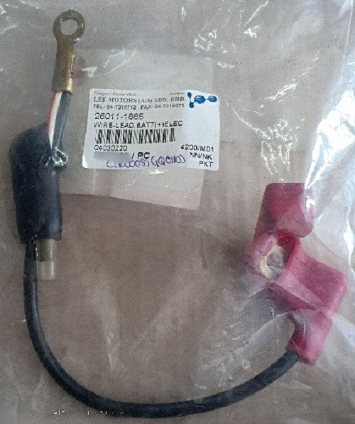 26011-1665-WIRE-LEAD,BATT(+)ELEC