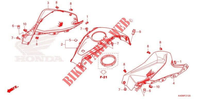 COVER ASSY,FUEL T-CBR150R