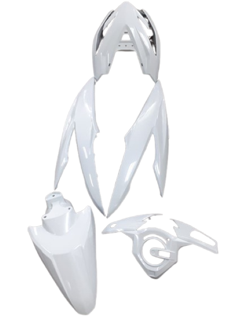 COVER KIT SET - PEARL METALLOID WHITE BEAT 110 V7