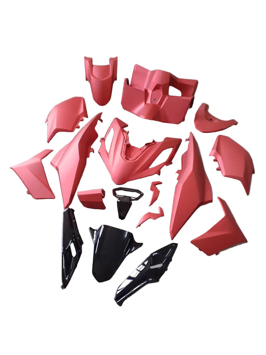 COVER KIT SET *R420M* MAT HELIOS RED METALLIC - VARIO160