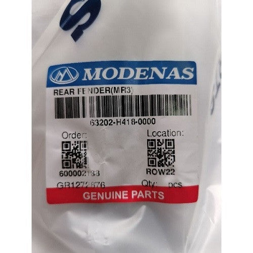 63202-H418-0000-REAR FENDER(MR3)