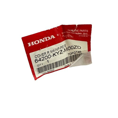 COVER,R MAIN PIPE SIDE *NH-B45M* RADIATE GRAY METALIC - (FUTURE V1)