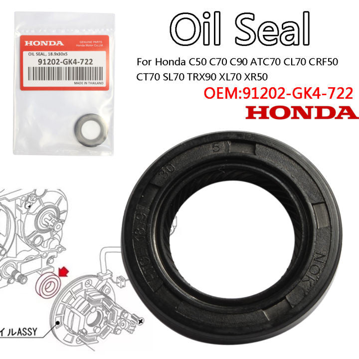 OIL SEAL,18.9X30X5-KFVV,KRS-K