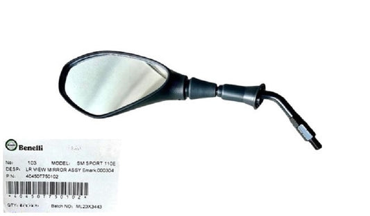 40450T750102-LR VIEW MIRROR ASSY,Emark:000304-110R