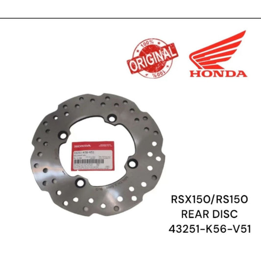 DISK, RR. BRAKE - RS-X