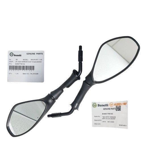 4045AT750102-L & R R VIEW MIRROR ASSY,Emark:000304-110R