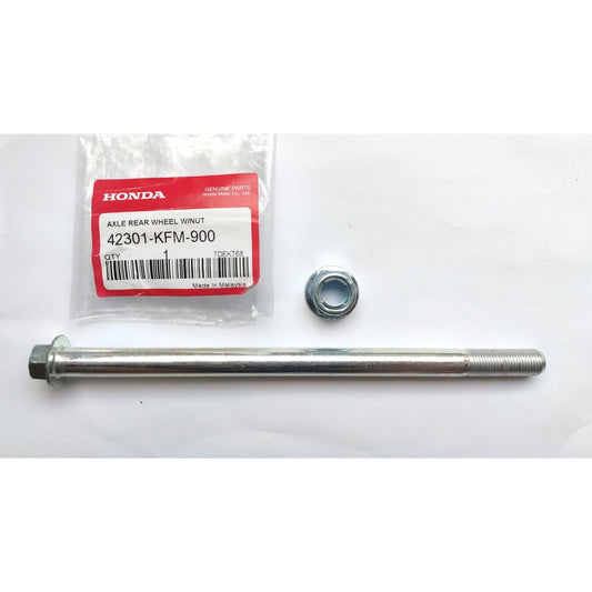 AXLE,RR WHEEL (with NUT) EX5 DREAM