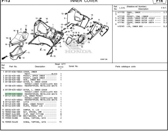 OUTER,L INNER COVER-PCX V2