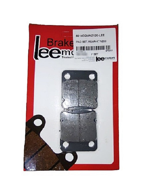 69140QMNZ120-LEE-PAD SET,REAR-KTN200