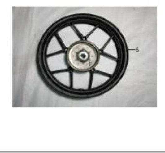 REAR WHEEL ASSY -KARISMA 125S 2020