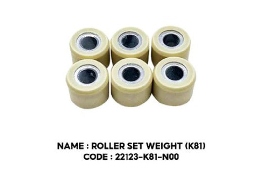 ROLLER SET,WEIGHT-BEAT V1-3