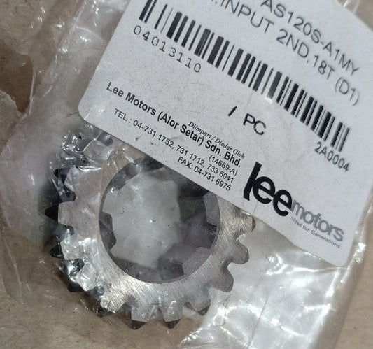 13129-1244-GEAR,INPUT 2ND,18T (D1)