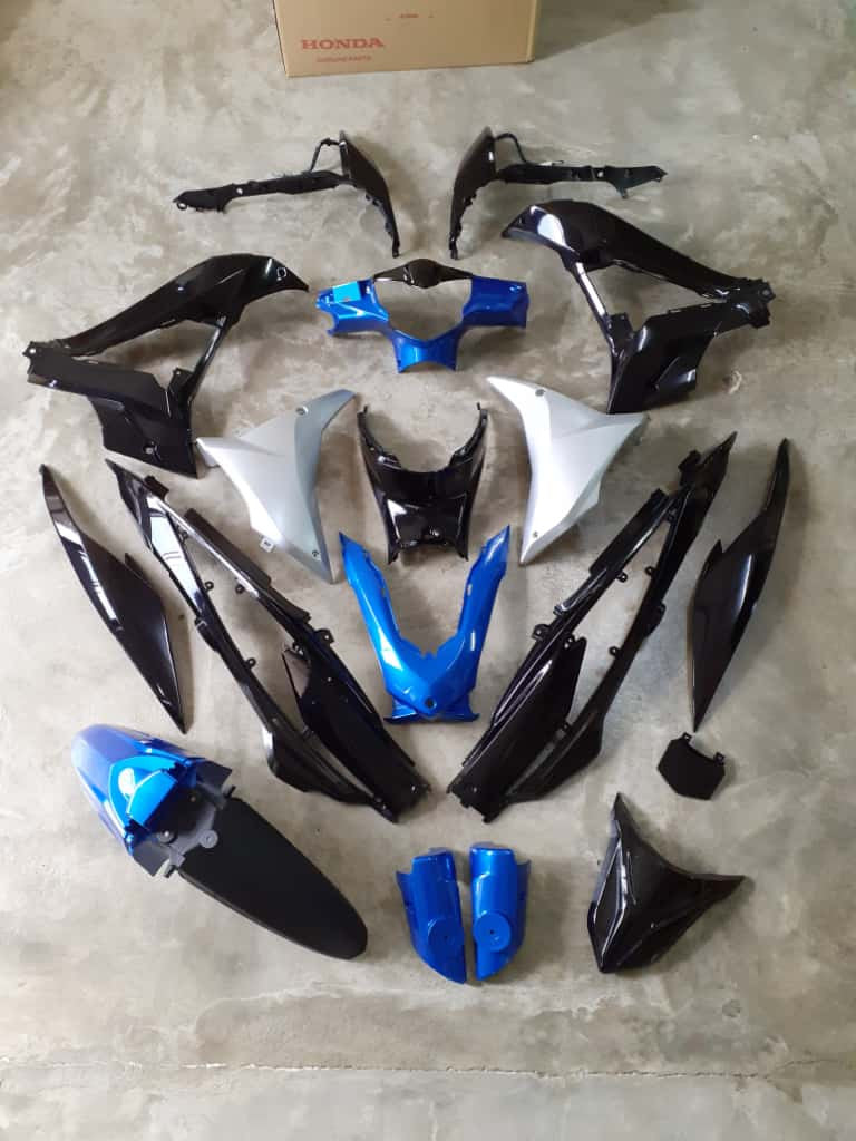 50200-519-003-BLU-E (SET B/COV 18 PCS-BLUE-FL (MR3)