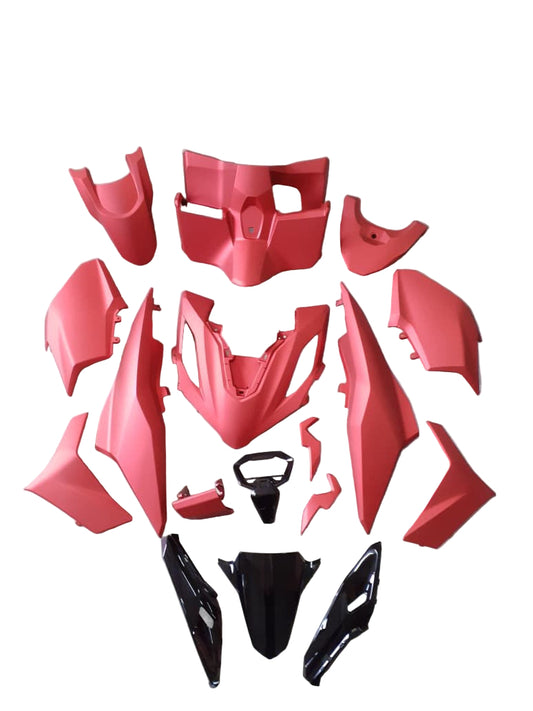 COVER KIT SET *R420M* MAT HELIOS RED METALLIC - VARIO160