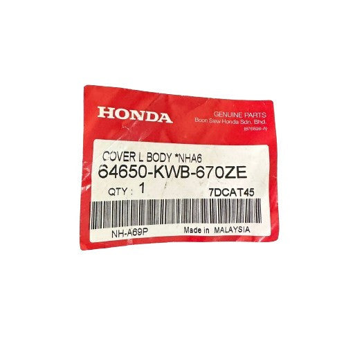 COVER L BODY *NH-A69P* PEARL MAGELLANIC BLACK - WAVE DASH V1