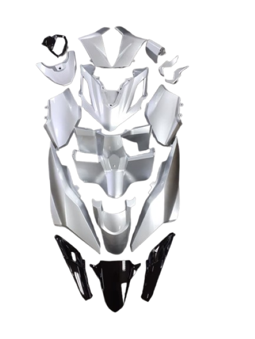 COVER KIT SET *NH-411M* FORCE SILVER METALLIC - VARIO160