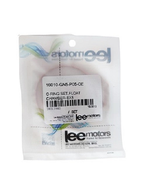 16010-GN5-P05-OE-O-RING SET,FLOAT CHAMBER-EX5