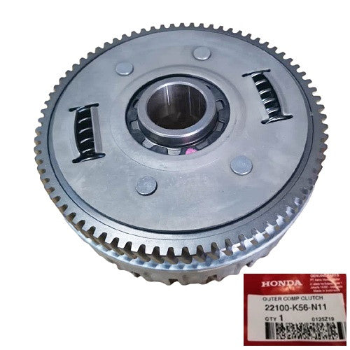 22100-K56-N11-OUTER COMP,CLUTCH(75T) RS150R V1-4