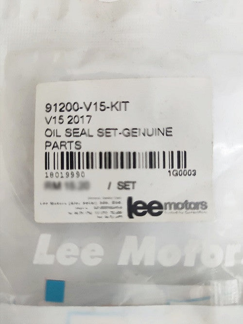 91200-V15-KIT OIL SEAL SET-GENUINE PARTS-BAJAJ - VT150 / PULSAR NS160