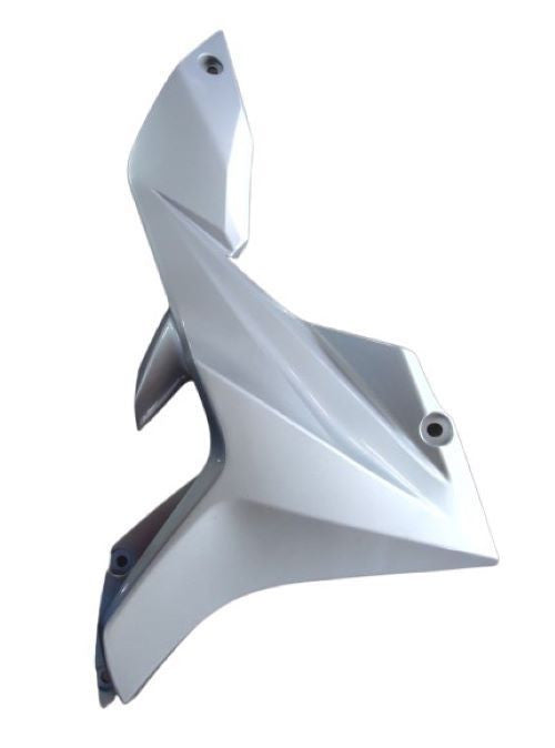 COVER L LOWER *NH-411M* FORCE SILVER METALLIC - WAVE DASH V1