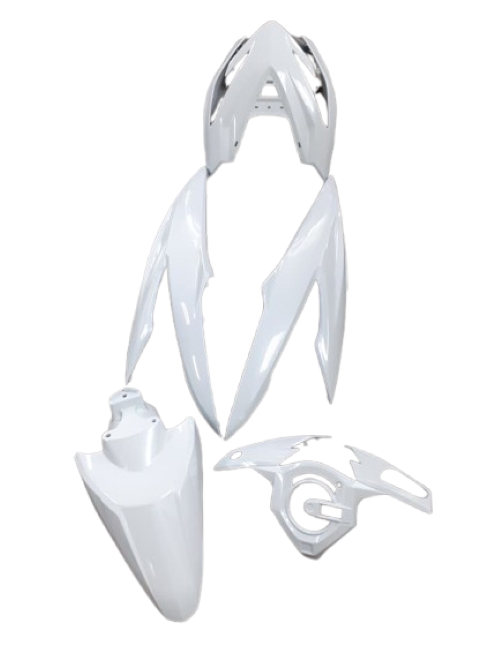 COVER KIT SET - PEARL METALLOID WHITE BEAT 110 V7