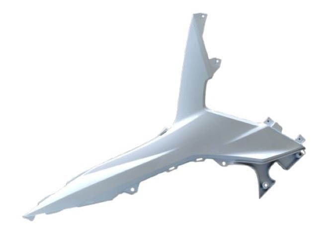 COVER,R MAIN PIPE SIDE *NH-A96P* PEARL METALLOID WHITE - WAVE DASH FI V1-2