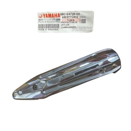 55C-E4728-00-PROTECTOR,MUFFLER 2 (CHROME) 135LC 55C7/1