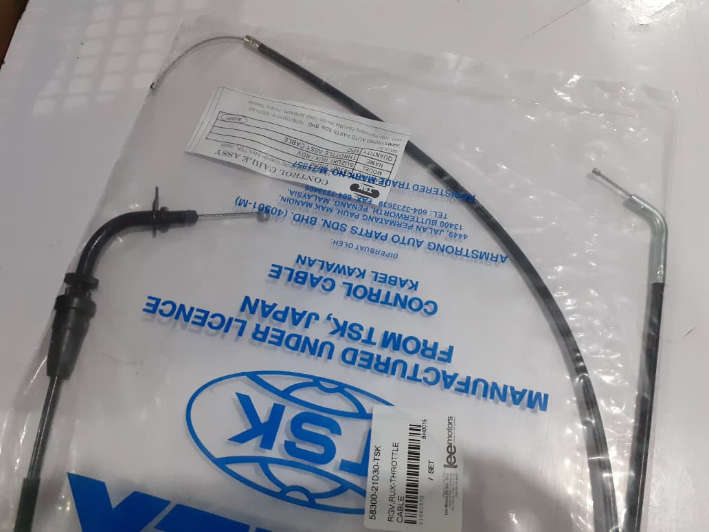 RGV,RUX-THROTTLE CABLE