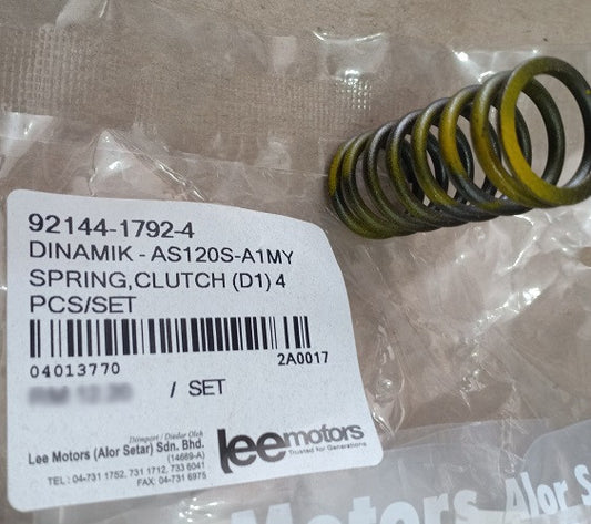 92144-1792-4-SPRING,CLUTCH (D1) 4 PCS/SET