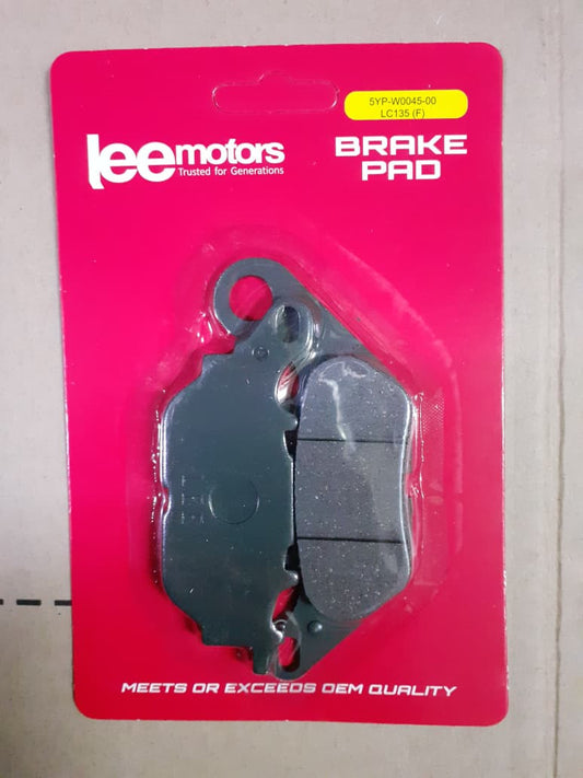 PAD SET,FRONT-135LC,EGO'S,FZ150,R15