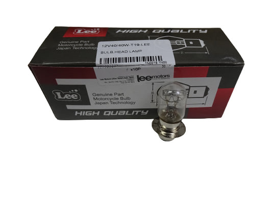 BULB,HEAD LAMP (12V40-40W-T19-LEE)