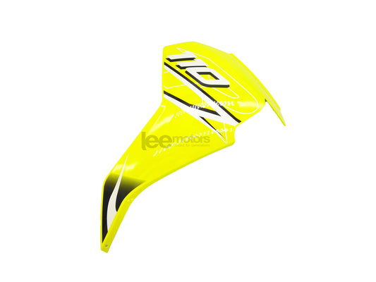 FOOT PROTECTIVE PLATE,RIGHT,YELLOW YP,WITH STICKER (110R)
