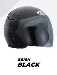 XDOT HELMET-BLACK