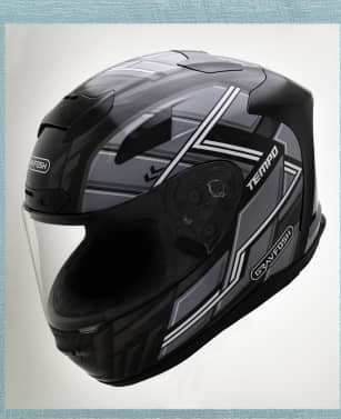 XDOT FULL FACE HELMET- TEMPO GRAY